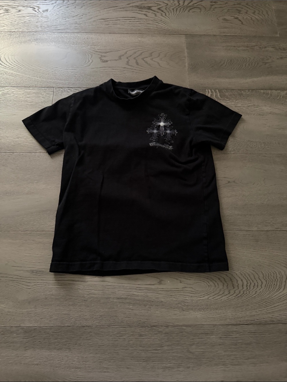 Men's Black Chrome Hearts Short-Sleeve T-Shirt
